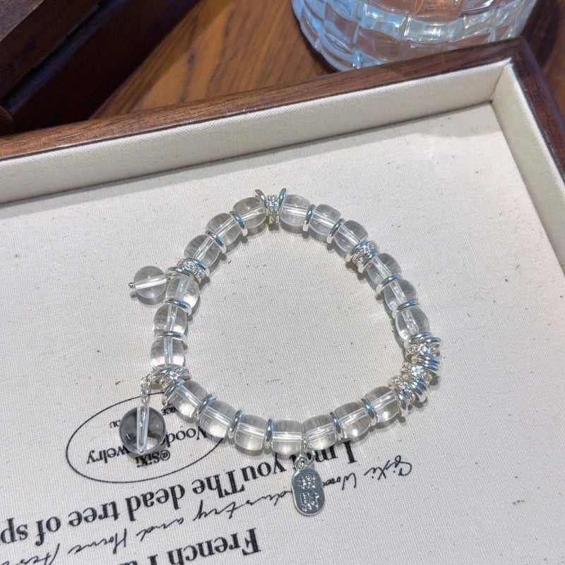 Clear Quartz Bracelet-Energy Cleansing