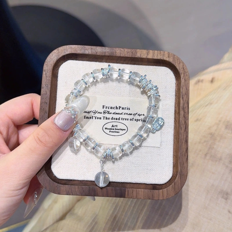 Clear Quartz Bracelet-Energy Cleansing