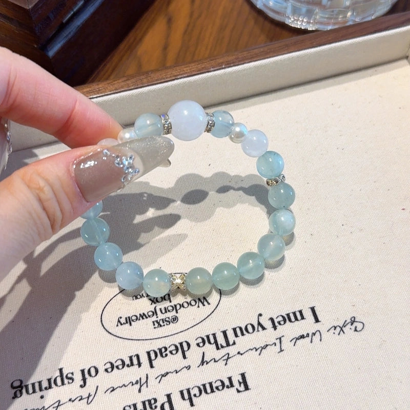 Bracelet « Muguet » en Améthyste naturelle – Sagesse ouverte, Attire les bienfaiteurs