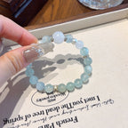 Bracelet « Muguet » en Améthyste naturelle – Sagesse ouverte, Attire les bienfaiteurs