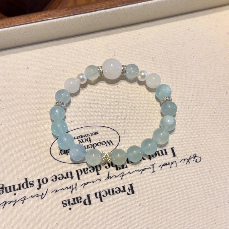 Bracelet « Muguet » en Améthyste naturelle – Sagesse ouverte, Attire les bienfaiteurs