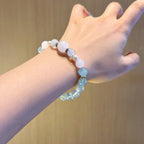 Bracelet « Muguet » en Améthyste naturelle – Sagesse ouverte, Attire les bienfaiteurs