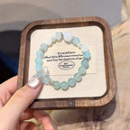 Bracelet « Muguet » en Améthyste naturelle – Sagesse ouverte, Attire les bienfaiteurs