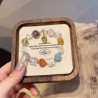 Multi‑Stone Clear Quartz Bracelet-Self‑Growth