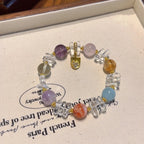 Multi‑Stone Clear Quartz Bracelet-Self‑Growth