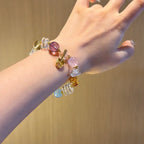 Multi‑Stone Clear Quartz Bracelet-Self‑Growth