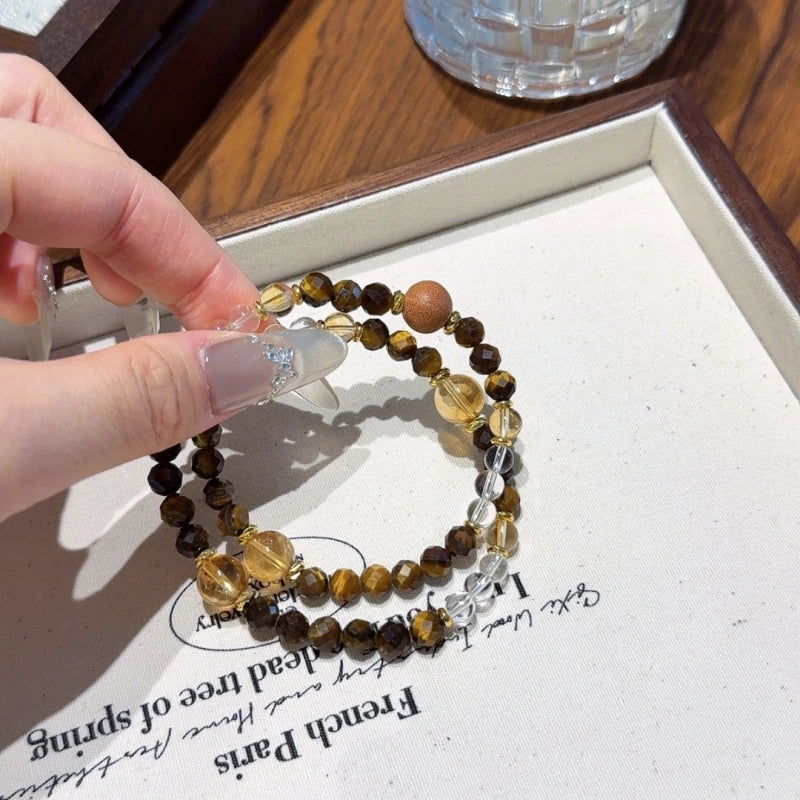 Bracelet « Muguet » en Améthyste naturelle – Sagesse ouverte, Attire les bienfaiteurs