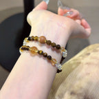 Bracelet « Muguet » en Améthyste naturelle – Sagesse ouverte, Attire les bienfaiteurs