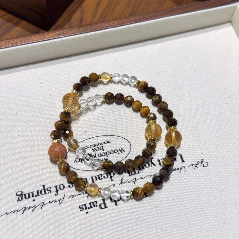 Bracelet « Muguet » en Améthyste naturelle – Sagesse ouverte, Attire les bienfaiteurs