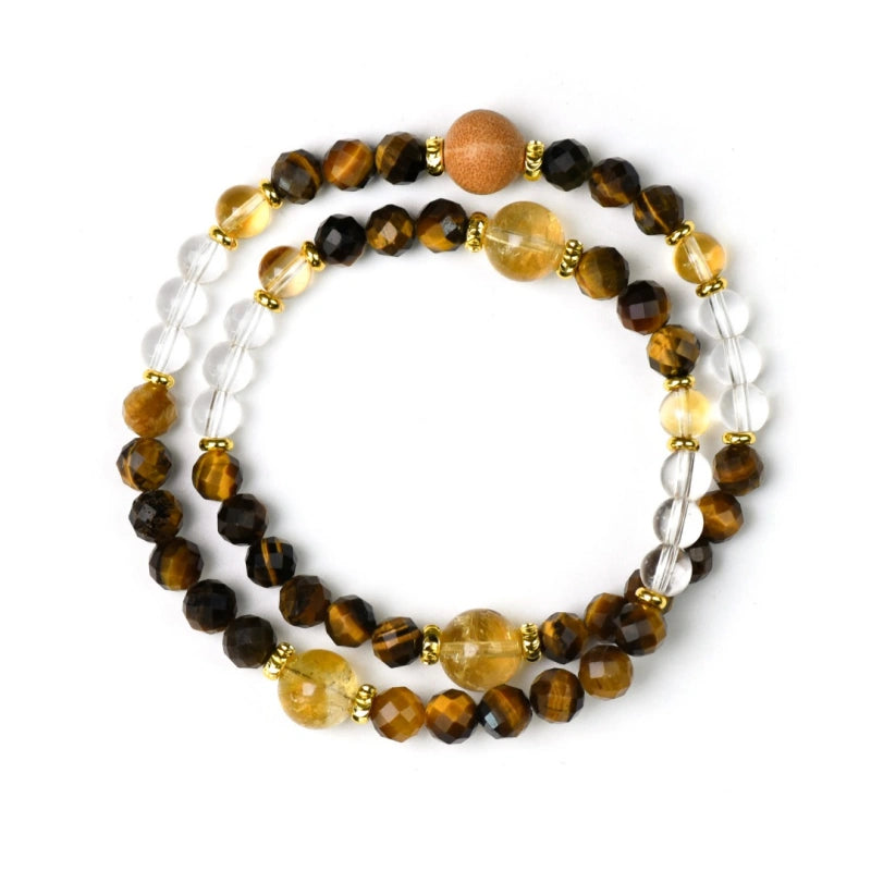 Bracelet « Muguet » en Améthyste naturelle – Sagesse ouverte, Attire les bienfaiteurs
