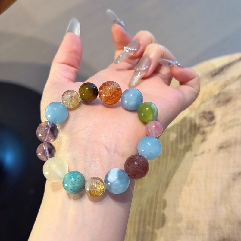 Multi‑Stone Crystal Bracelet-Boost Courage
