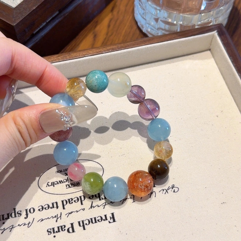 Multi‑Stone Crystal Bracelet-Boost Courage