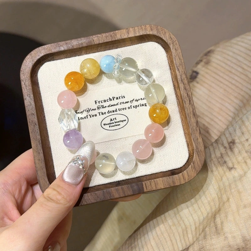 Multi‑Gemstone Bracelet-Attract Prosperity