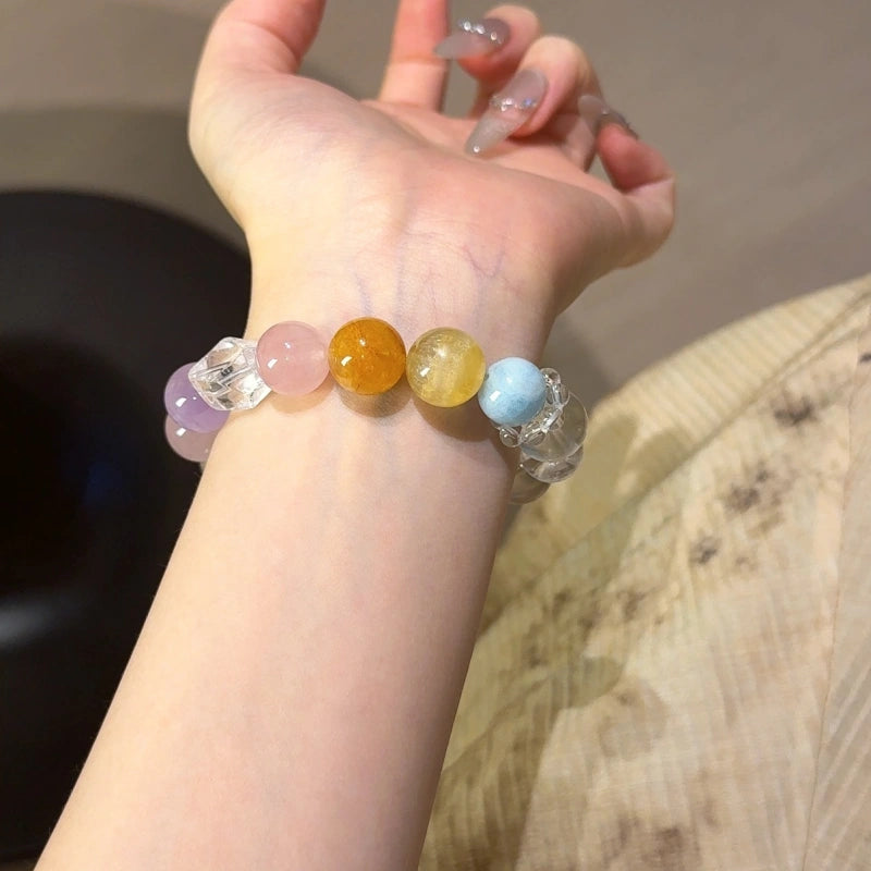Multi‑Gemstone Bracelet-Attract Prosperity