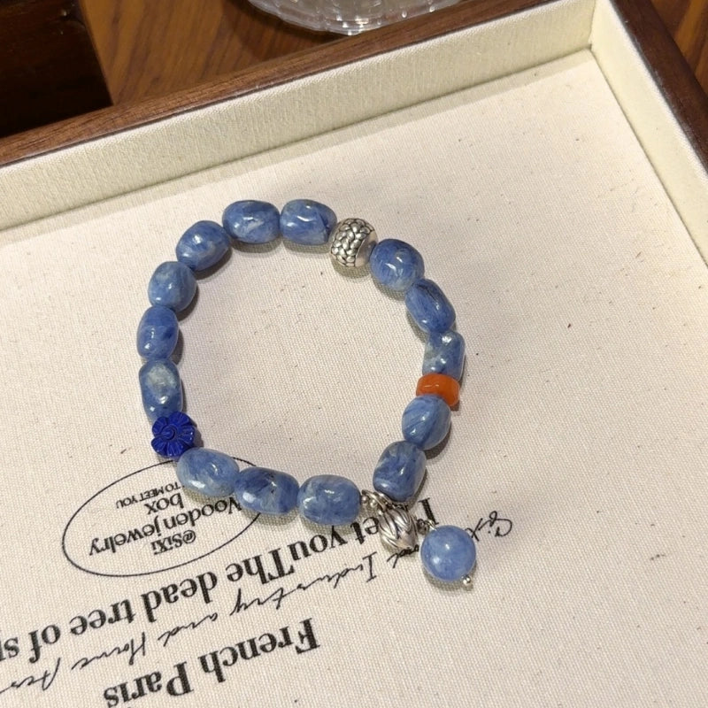 Bracelet « Muguet » en Améthyste naturelle – Sagesse ouverte, Attire les bienfaiteurs