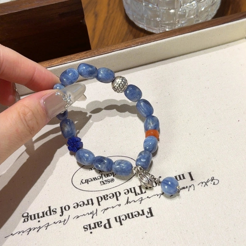 Bracelet « Muguet » en Améthyste naturelle – Sagesse ouverte, Attire les bienfaiteurs