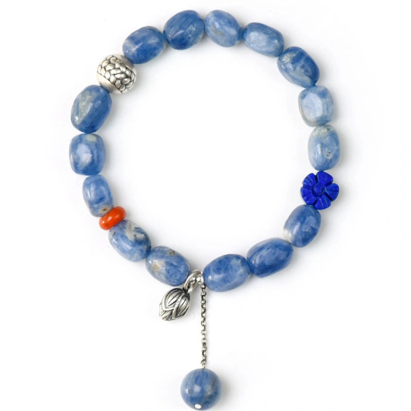 Bracelet « Muguet » en Améthyste naturelle – Sagesse ouverte, Attire les bienfaiteurs