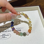 Bracelet « Muguet » en Améthyste naturelle – Sagesse ouverte, Attire les bienfaiteurs