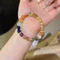 Bracelet « Muguet » en Améthyste naturelle – Sagesse ouverte, Attire les bienfaiteurs