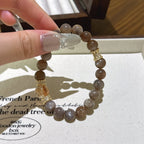 Bracelet « Muguet » en Améthyste naturelle – Sagesse ouverte, Attire les bienfaiteurs