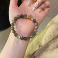 Bracelet « Muguet » en Améthyste naturelle – Sagesse ouverte, Attire les bienfaiteurs