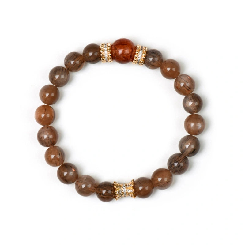 Bracelet « Muguet » en Améthyste naturelle – Sagesse ouverte, Attire les bienfaiteurs