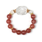 Bracelet « Muguet » en Améthyste naturelle – Sagesse ouverte, Attire les bienfaiteurs