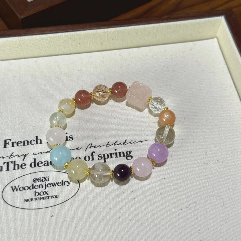 Multi‑Gemstone Bracelet - Expand Social Network
