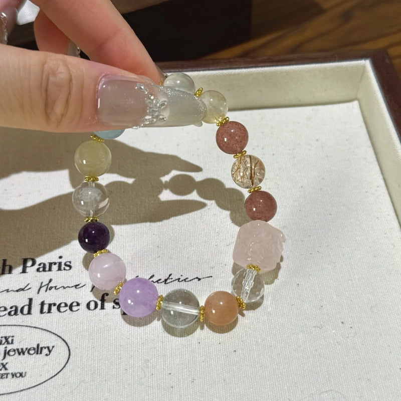 Multi‑Gemstone Bracelet - Expand Social Network