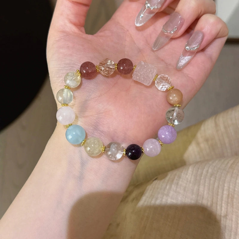 Multi‑Gemstone Bracelet - Expand Social Network