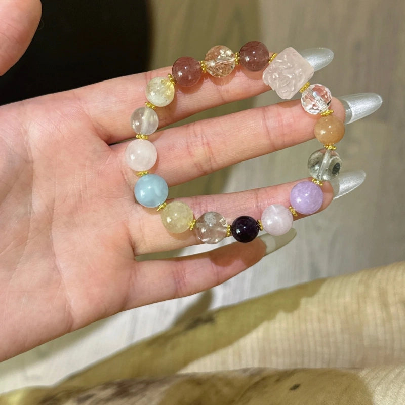 Multi‑Gemstone Bracelet - Expand Social Network