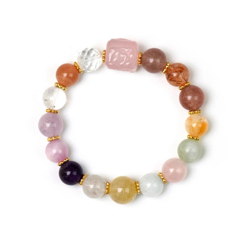 Multi‑Gemstone Bracelet - Expand Social Network