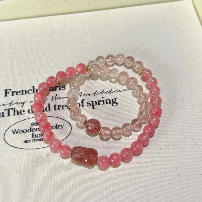 Bracelet « Muguet » en Améthyste naturelle – Sagesse ouverte, Attire les bienfaiteurs