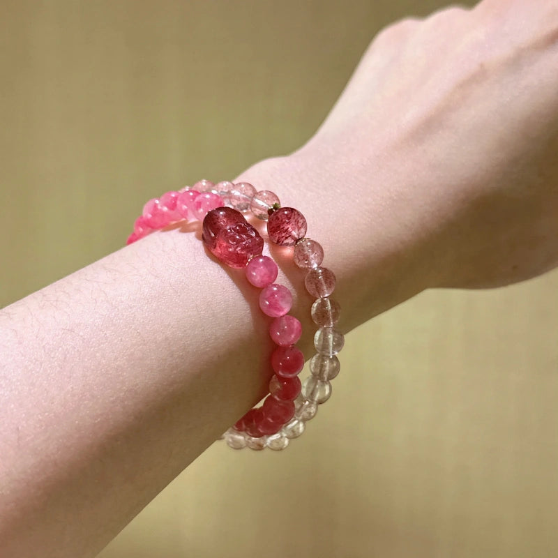 Bracelet « Muguet » en Améthyste naturelle – Sagesse ouverte, Attire les bienfaiteurs