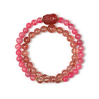 Bracelet « Muguet » en Améthyste naturelle – Sagesse ouverte, Attire les bienfaiteurs