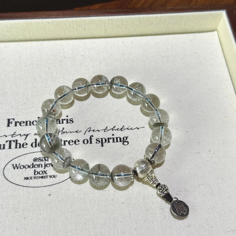 Green Phantom Quartz Bracelet - Thriving Prosperity