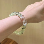Bracelet « Muguet » en Améthyste naturelle – Sagesse ouverte, Attire les bienfaiteurs