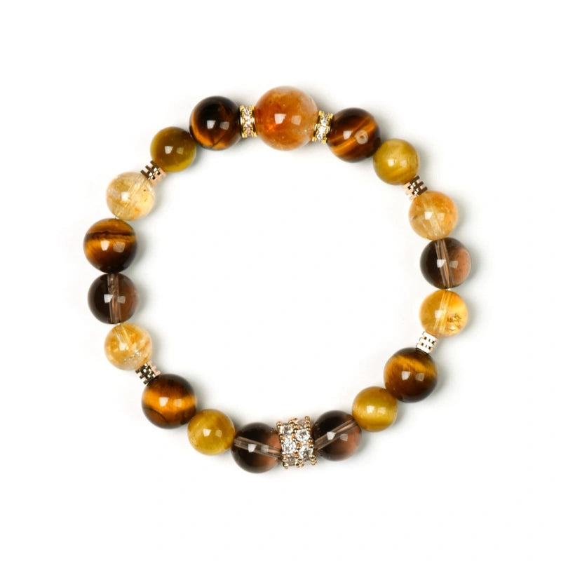 Bracelet « Muguet » en Améthyste naturelle – Sagesse ouverte, Attire les bienfaiteurs