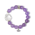 Bracelet « Muguet » en Améthyste naturelle – Sagesse ouverte, Attire les bienfaiteurs