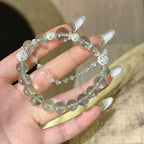 Bracelet « Muguet » en Améthyste naturelle – Sagesse ouverte, Attire les bienfaiteurs