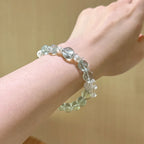 Bracelet « Muguet » en Améthyste naturelle – Sagesse ouverte, Attire les bienfaiteurs
