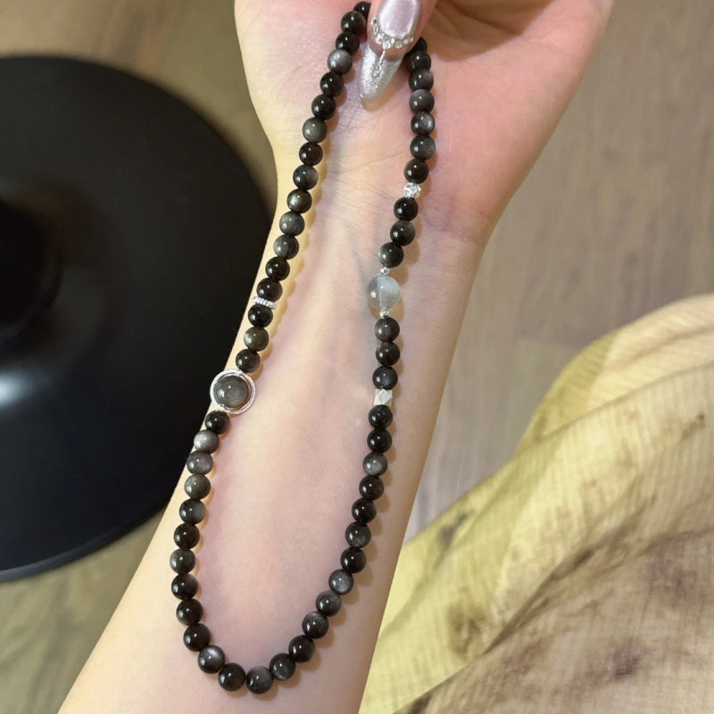 Bracelet « Muguet » en Améthyste naturelle – Sagesse ouverte, Attire les bienfaiteurs