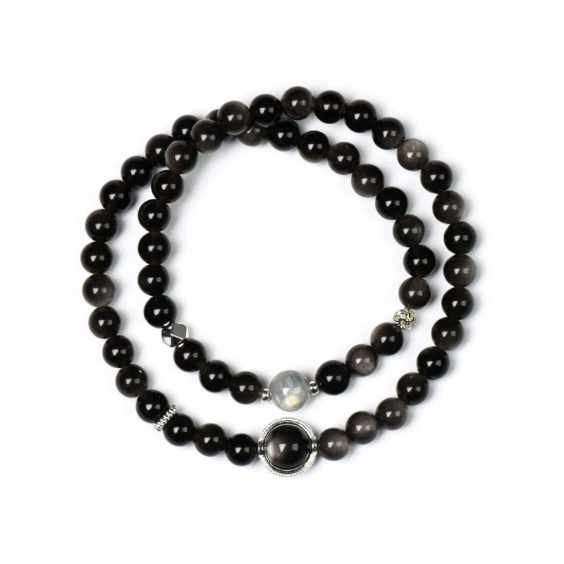 Bracelet « Muguet » en Améthyste naturelle – Sagesse ouverte, Attire les bienfaiteurs