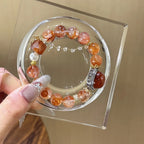 Red Hematoid Quartz Bracelet - Nurture Inner Vitality