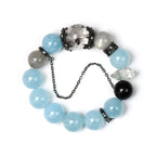 Blue Chalcedony Multi‑Gemstone Bracelet - Lessen Self‑Doubt