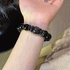 Bracelet « Muguet » en Améthyste naturelle – Sagesse ouverte, Attire les bienfaiteurs