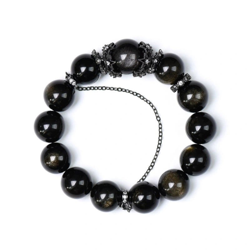Bracelet « Muguet » en Améthyste naturelle – Sagesse ouverte, Attire les bienfaiteurs