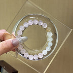 Rose Quartz Blue Moonstone & Golden Rutilated Quartz Bracelet - Enhance Intuition