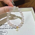 Bracelet « Muguet » en Améthyste naturelle – Sagesse ouverte, Attire les bienfaiteurs