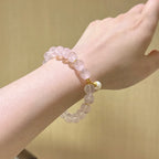 Bracelet « Muguet » en Améthyste naturelle – Sagesse ouverte, Attire les bienfaiteurs